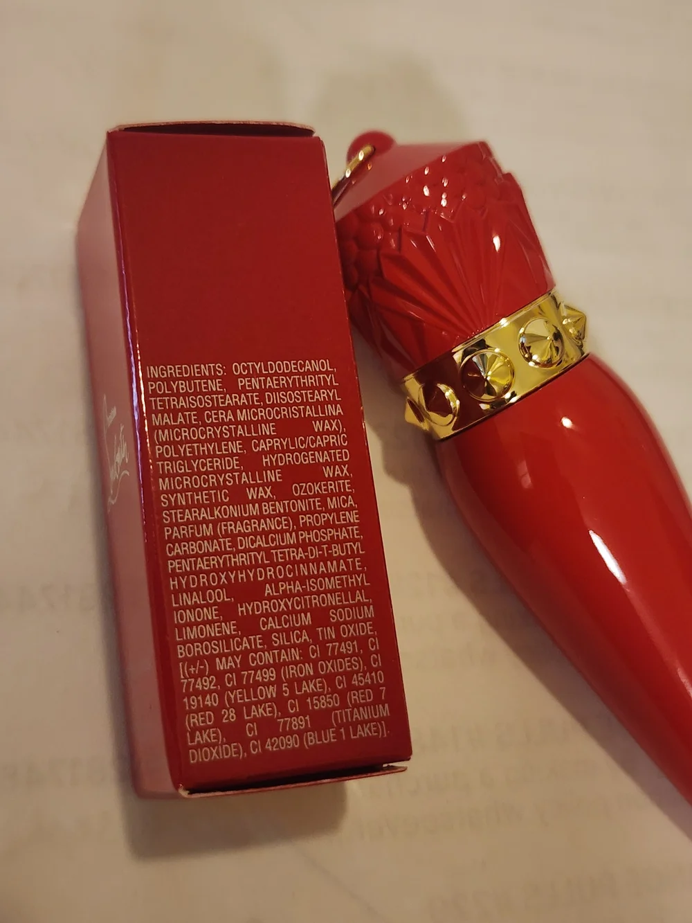 Christian Louboutin Rouge Lipstick With Refill